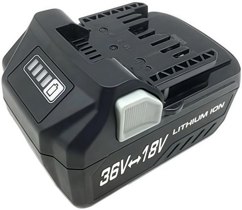 18V/36V Lithium-Ion Replacement Battery Compatible with Metabo HPT Multivolt Tools BSL36A18, BSL36B18, Fits 371751M, 372121M, High Capacity Cordless Power Tool Batteries Packs(6000mAh 2PCS)