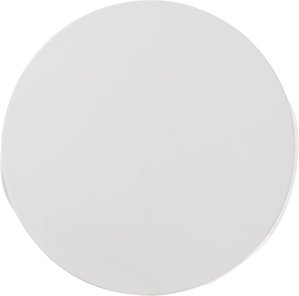 SAFAVIEH Outdoor Collection Vikki Modern Ivory Concrete Accent Table (Fully Assembled) VNN1040B