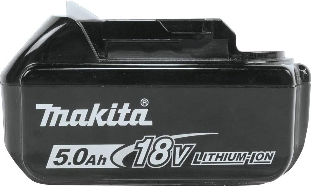 Makita BL1850B-2 18V LXT Lithium-Ion 5.0Ah Battery, 2/pk, Black
