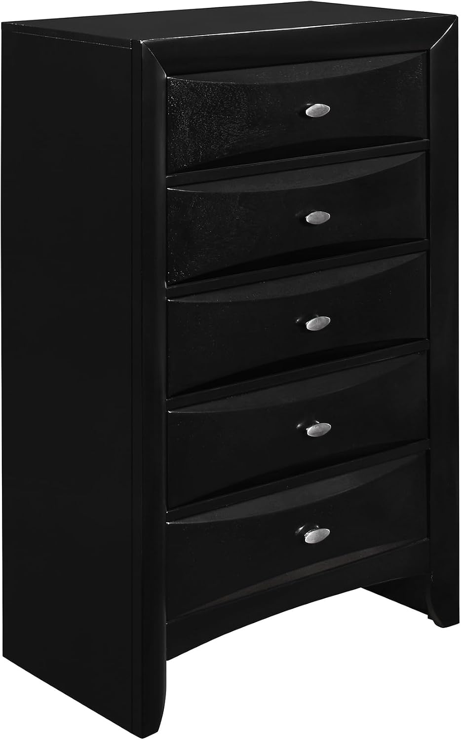 GOWE Lucille Black 5PC King Bedroom Set
