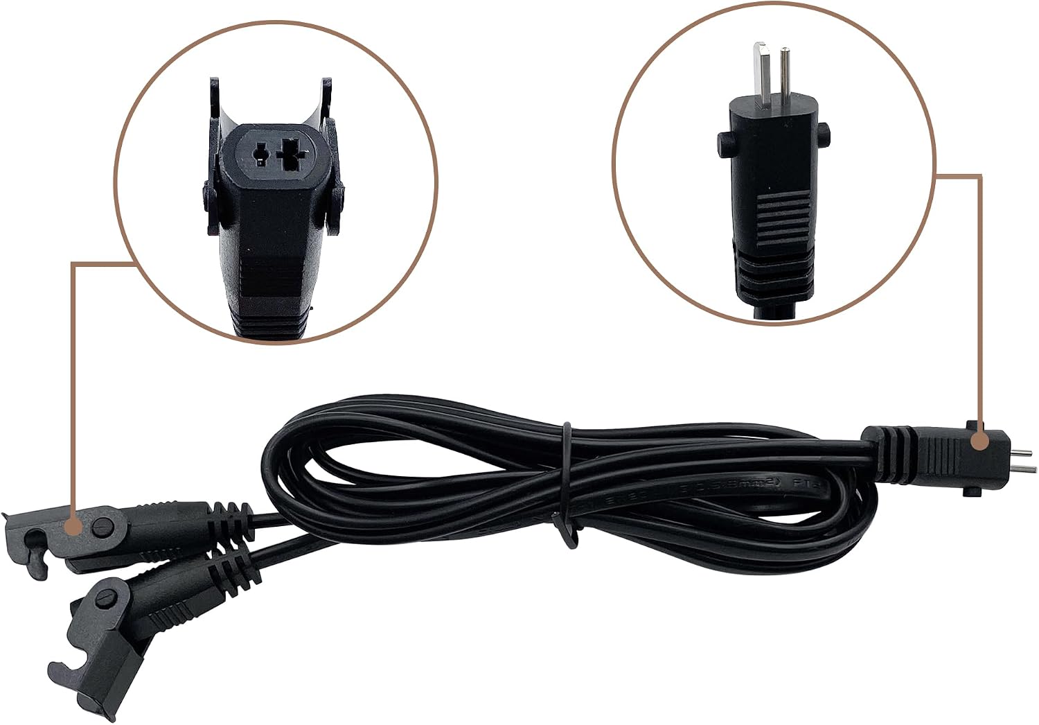 Power Recliner ZBPOWER 6000mAh Wireless Rechargeable Battery Pack Kits with Wall Power Supply and Y Power Cable