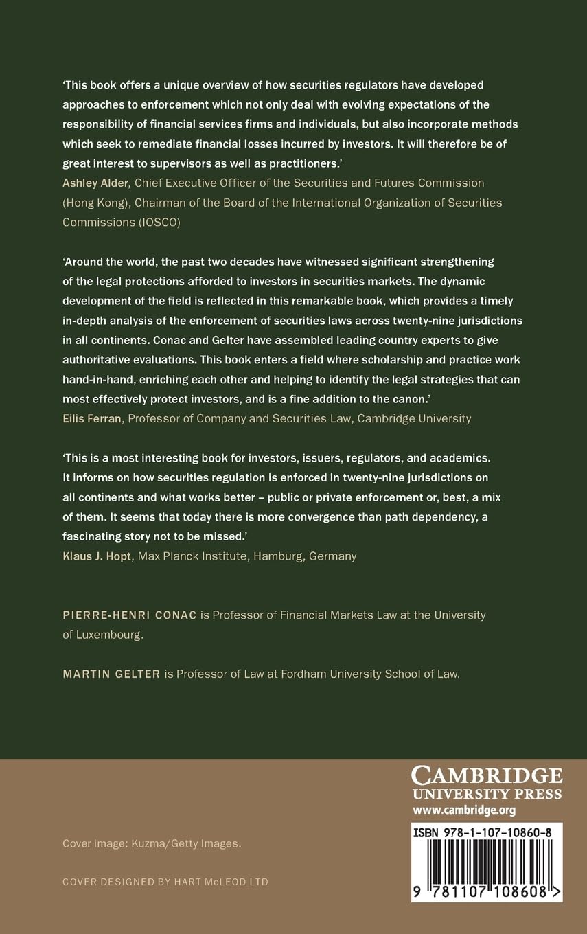 Global Securities Litigation and Enforcement
