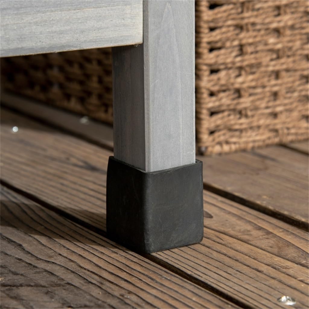 Potting Bench Table with Faucet, Sink, Hooks and Storage Cabinet, Outdoor Prep Gardening