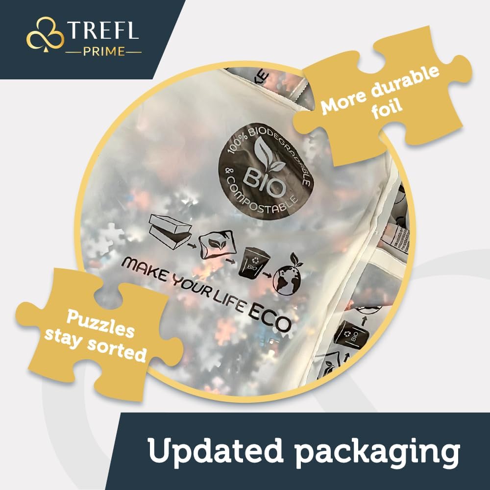 Trefl Prime - UFT Jigsaw Puzzle: Marvel, The Ultimate Marvel Collection - 13500 Pieces, Large Puzzle, BIO, EKO, Collage with Superheroes, Entertainment for Adults and Children from 14 Years and Up