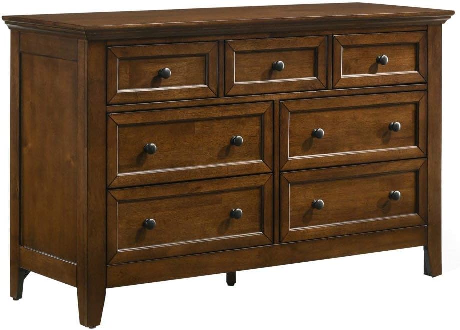 Intercon San Mateo Youth Full Size 4 Piece Storage Bedroom Set Tuscan Finish