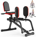 ERGOLIFE Hip Adduction Abduction Machine with 6 Resistances for Home/Office Gym, 2 in 1 Inner Thigh Exercise Equipment Buttocks Lifting Glute Machine for Men or Women