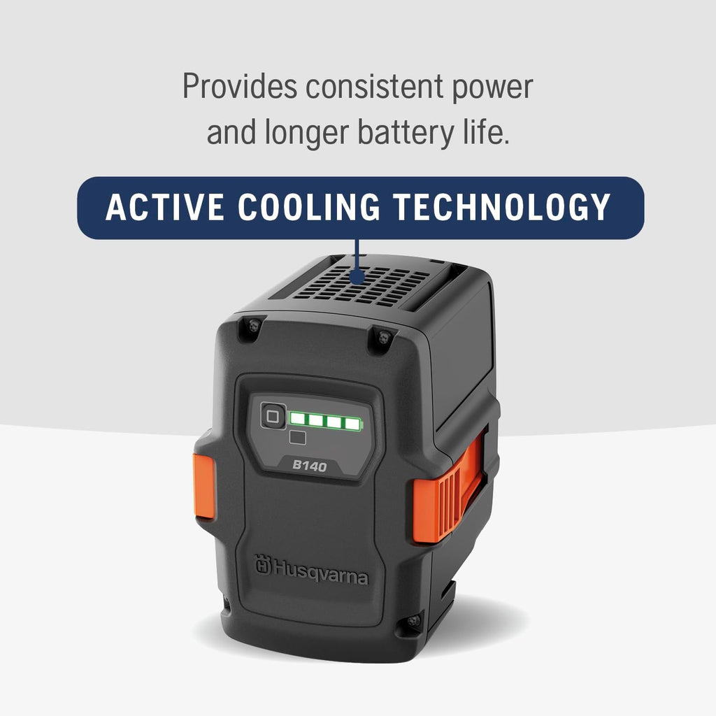 Husqvarna B140 4 Ah 40V Lithium Battery, Replaces Bli22, Gifts for Men, 970457202