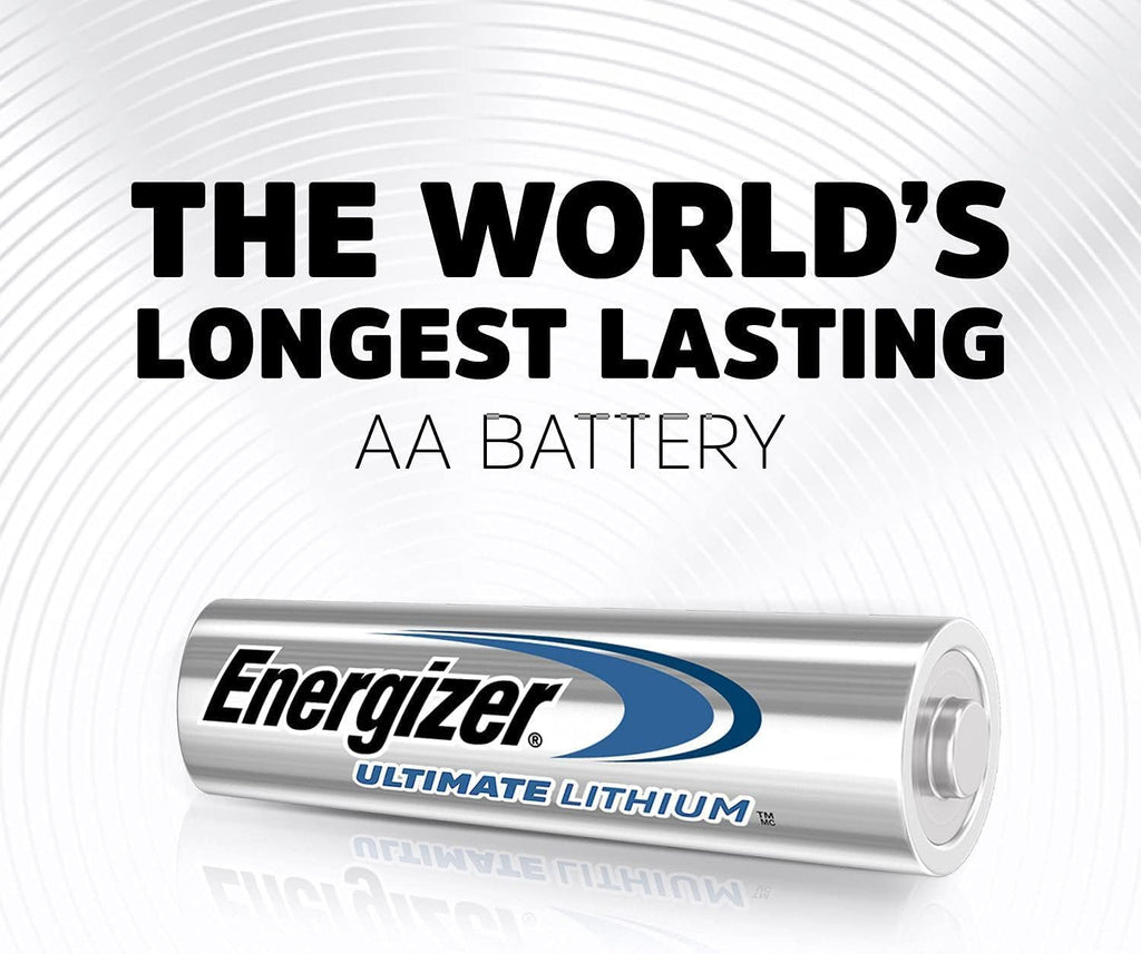 Energizer 100 AA Ultimate Lithium Leakproof Batteries