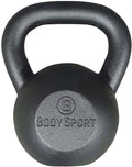 Body Sport Cast Iron Kettlebell - Professional Weight Training Equipment for Home & Gym Workouts