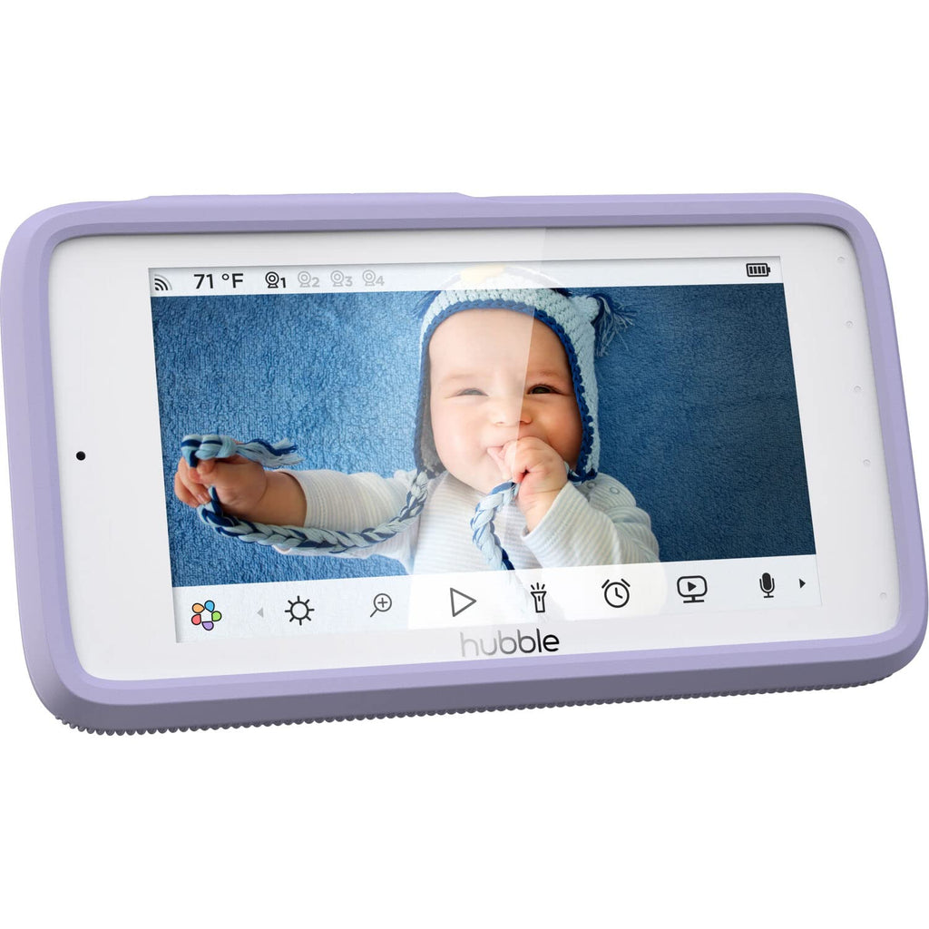 HUBBLE CONNECTED Nursery Pal Deluxe Smart Connected, Wireless, Wi-Fi Enabled Baby Monitor with Parent Unit Viewer