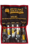 Equal-i-zer BTB Winged PINCHWELD Preparation KIT, Windscreen Scraper and Blades Set, Windshield Removal Tool Kit with Surgically Sharp Blades. Very Sharpe Hand Craft Scraper kit