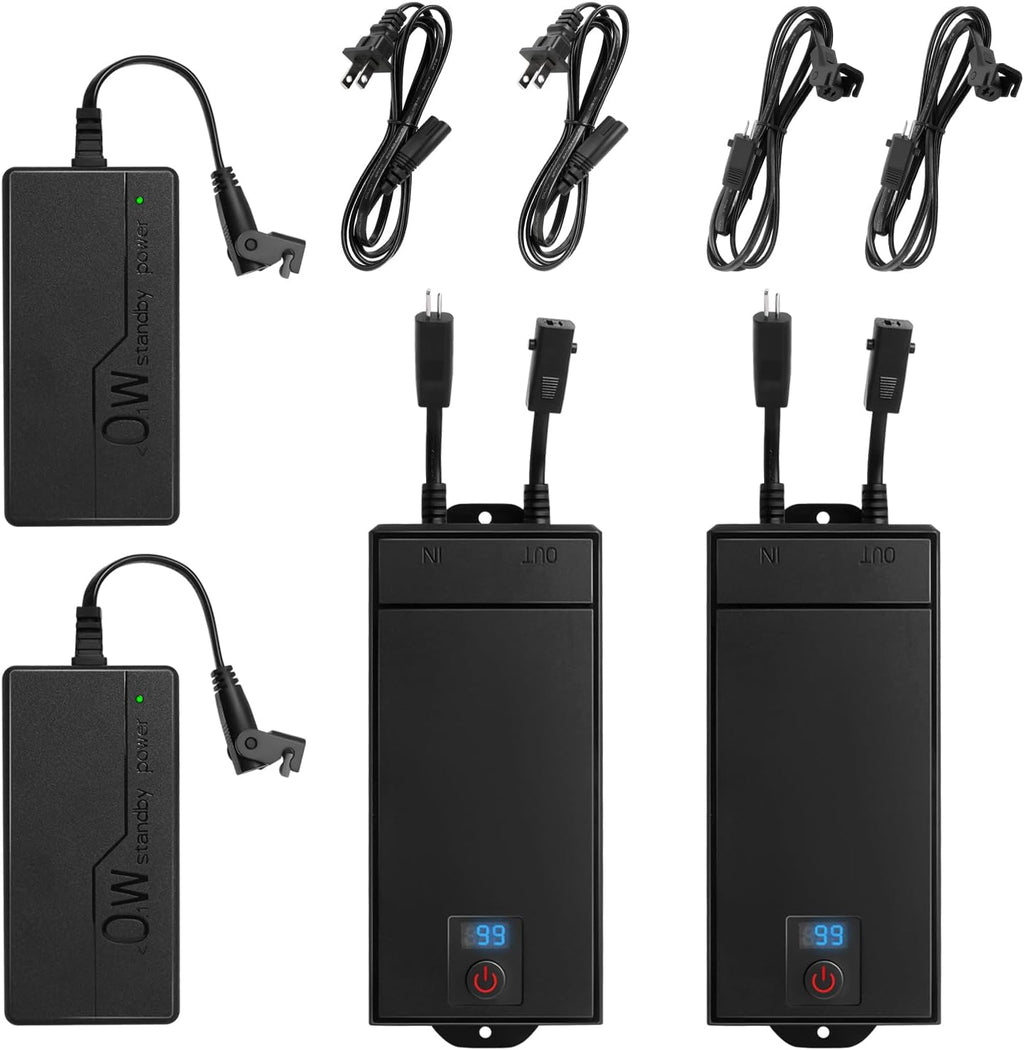 2 Rechargeable Battery Pack for Reclining Furniture, 2500mAh Wireless Recliner Battery Pack Charger for Electric Recliner, Sofas, Lift Chairs, Couch, only fit for 2-Pin Connection Reclining Furniture