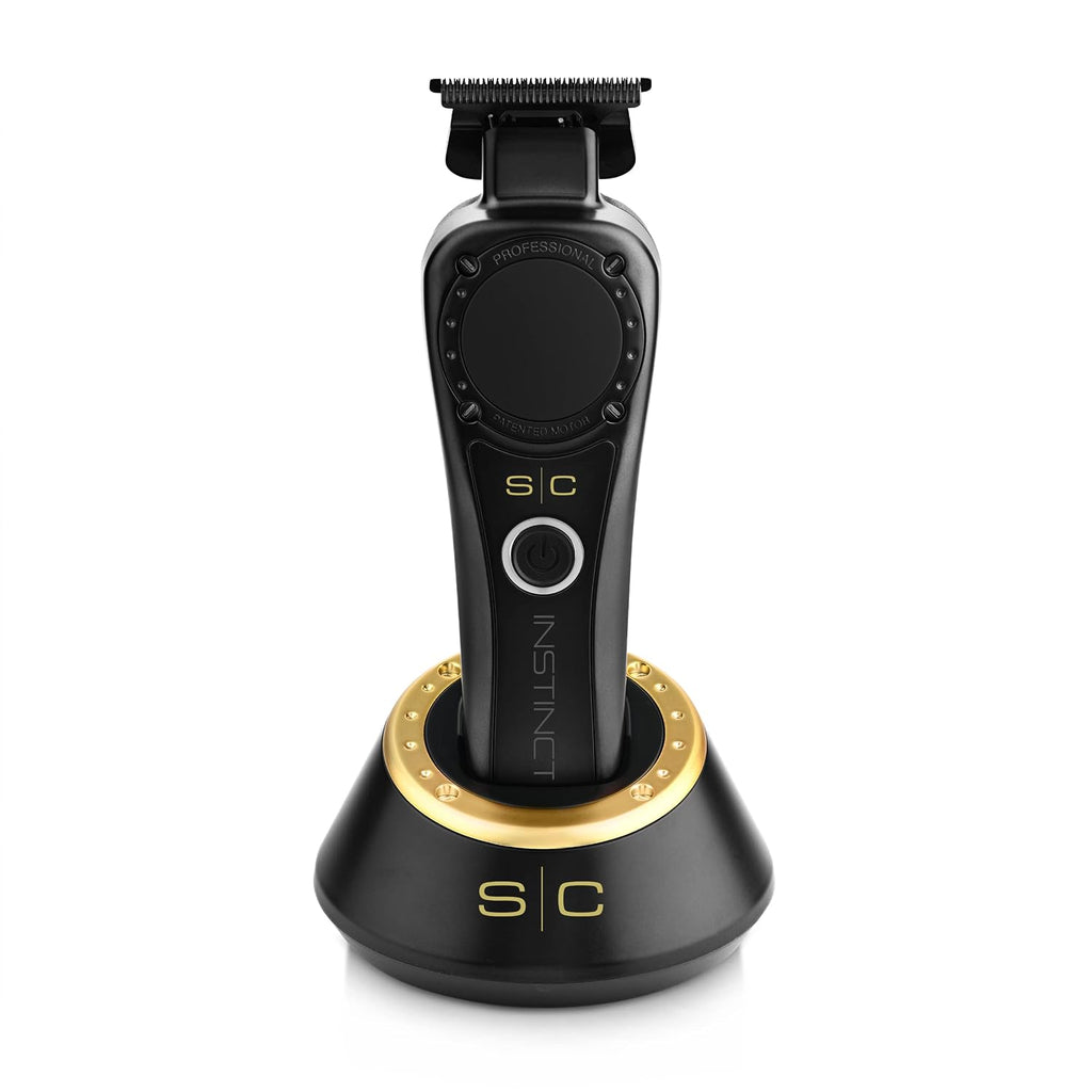 StyleCraft Instinct Professional Cordless Hair Trimmer with IN2 Vector Motor, Intuitive Torque Control & Precision Black Diamond Blades