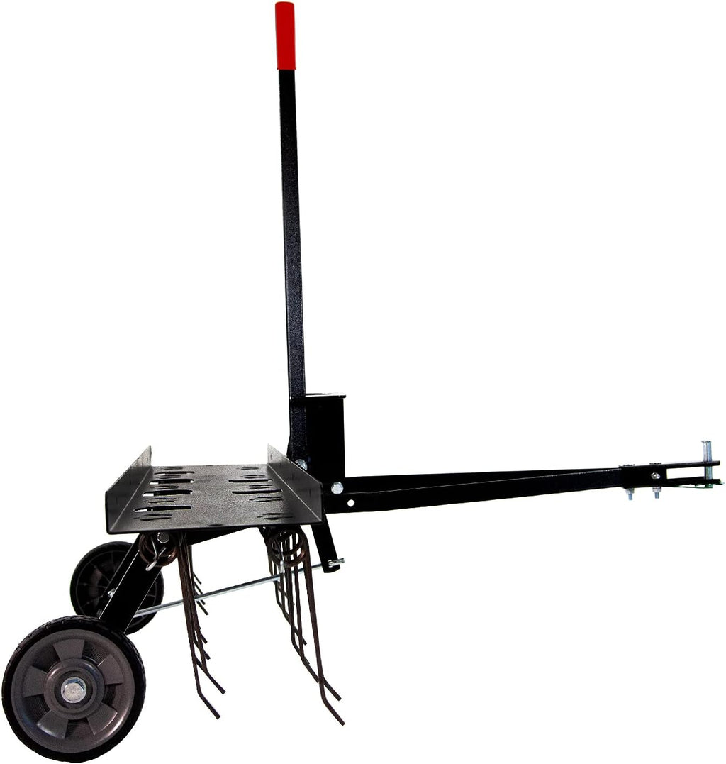 Brinly DT2-40BH2-P Premium Tow Behind Dethatcher with Pre-Assembled Tines, 40'