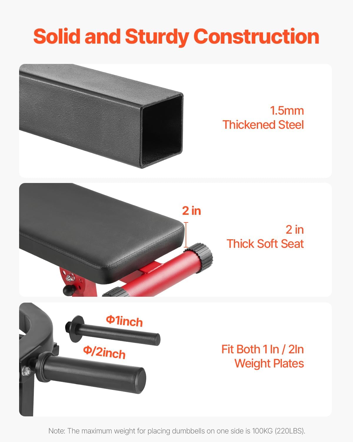 VEVOR Chest Press Machine, Bench Press Set, Adjustable Flat Incline Bench with Independent Converging Arms, Upper Chest Equipment, Fitness Home Gym Equipment Chest