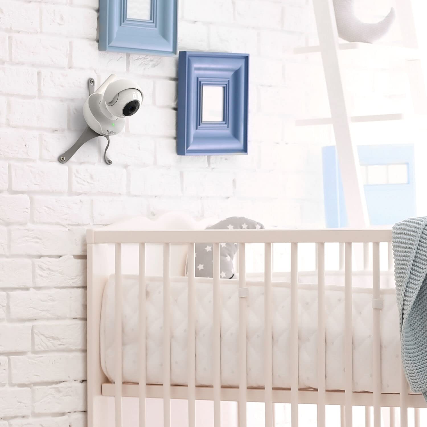 HUBBLE CONNECTED Nursery Pal Deluxe Smart Connected, Wireless, Wi-Fi Enabled Baby Monitor with Parent Unit Viewer