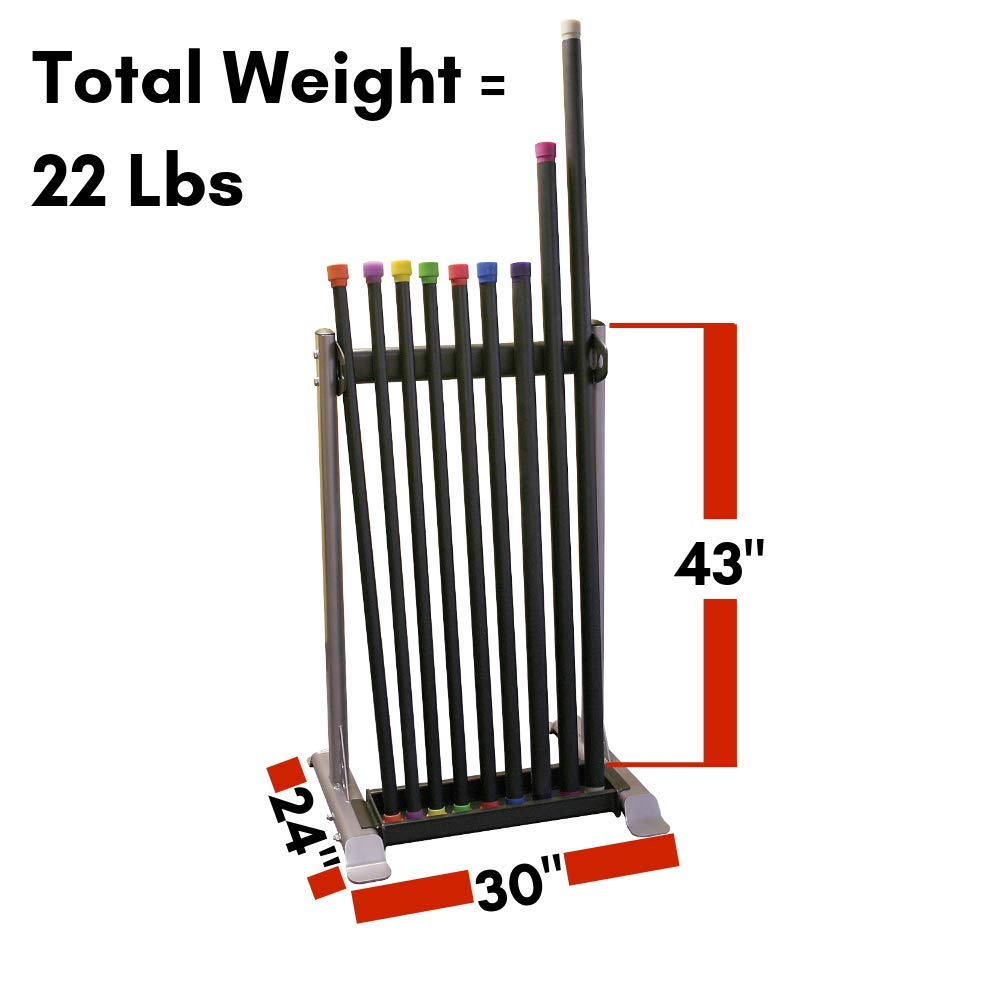 Body-Solid Weighted Bar Rack (GFR500)