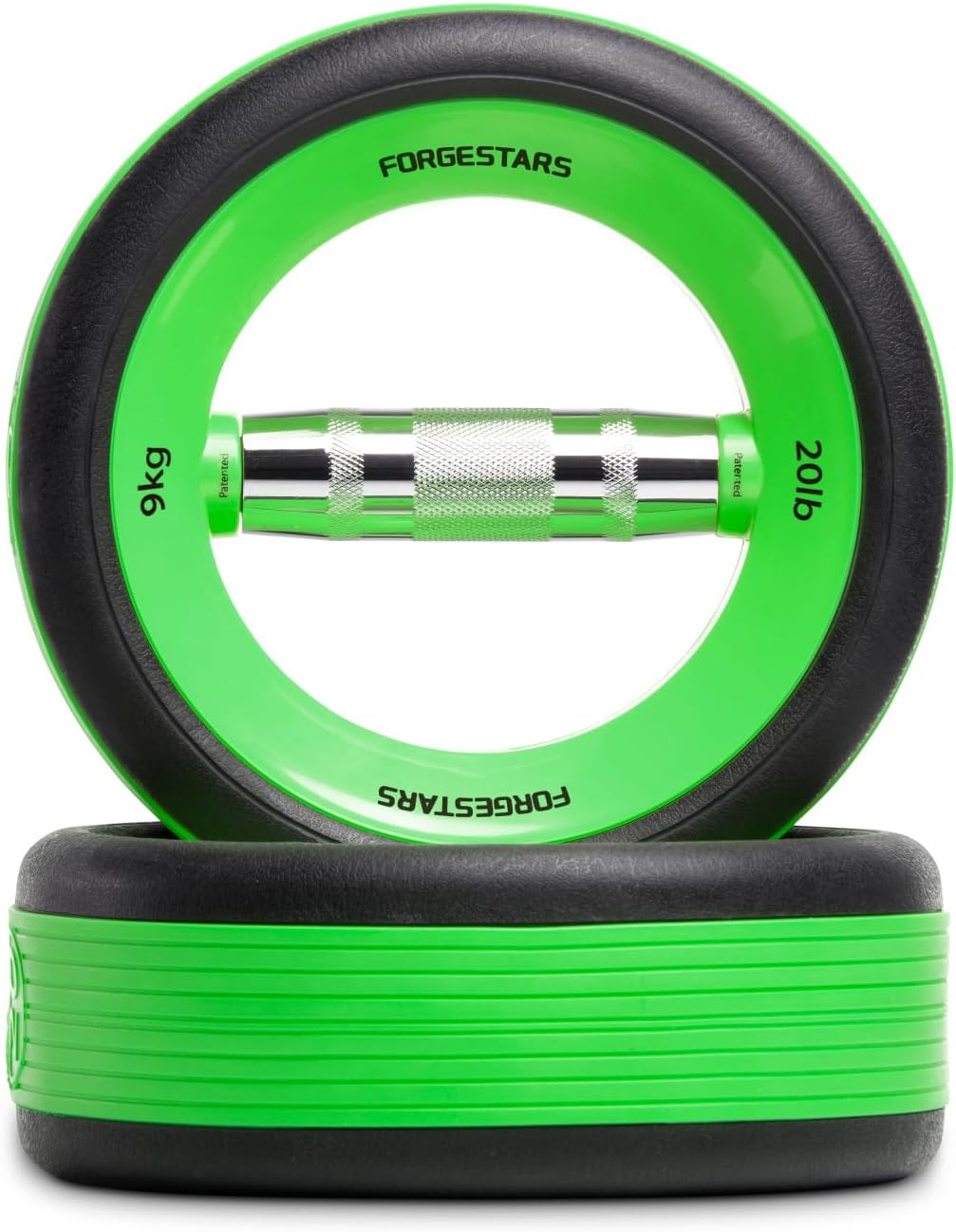 Dumbbell Weight Plates –Dual Purpose Ergonomic Fitness Equipment, Multifunctional Design for Strength Training, Full Body Workouts and Home Gym