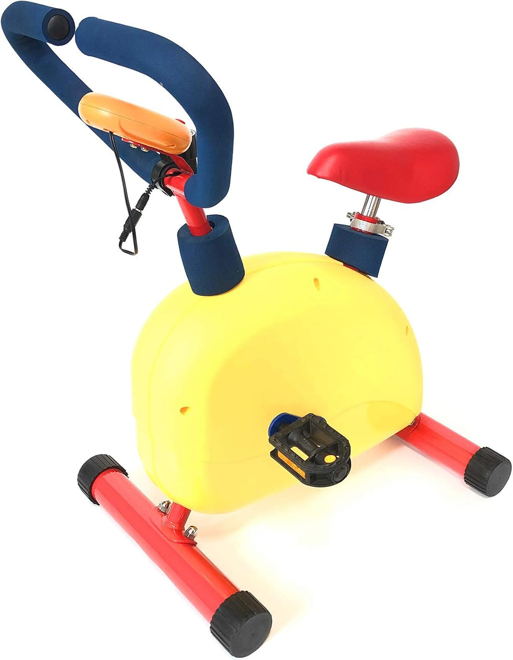 Adjustable Kids Exercise Bike, Fun and Fitness Equipment for Boys Girls Ages 3-12, Indoor Outdoor Workout Gear Stationary Cycle