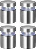Standoff fixings Billboard Fixing Screws 40/50pcs,Stainless Steel Sign Standoff Screws Suitable for Standoff Fixings for Glass Posters(16x40mm)