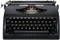 Portable Manual Typewriter, Retro Wireless Classic Manual Typewriter Machine, Mechanical Writing Machine Easy Setup for Notes Letters Writing Writers Literary Black