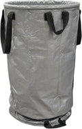 DURASACK Heavy Duty Valet Trash Bag Janitorial Commericial Cleaning Stand-Up Collapsible Trash Pickup Bag, 80-Gallon Capacity, Pack of 5