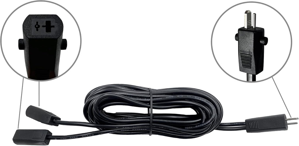 Power Recliner GreenPower 5000mAh Wireless Rechargeable Battery Pack Kits with Wall Power Supply Extension Cord and Y Power Cable