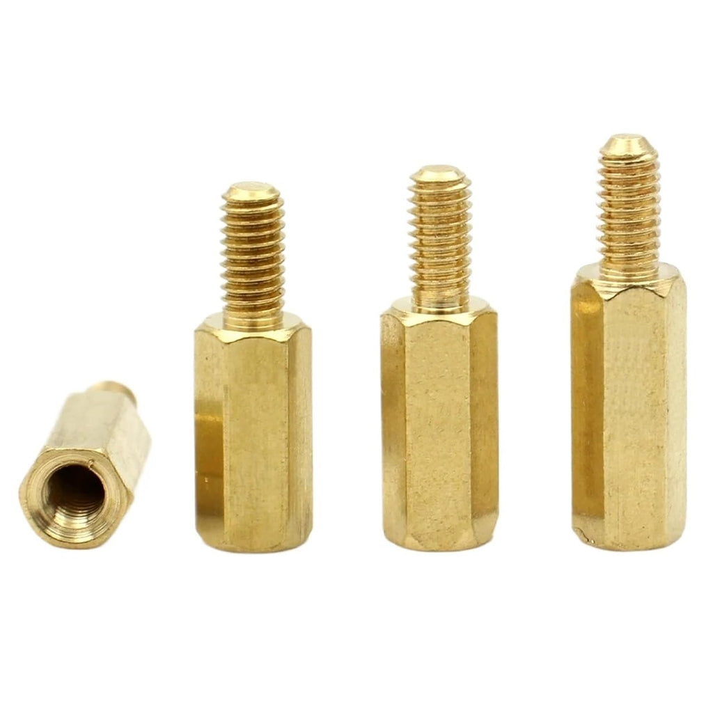 M2 M2.5 M3 M4 M5 M6 Male to Female Brass Spacer Long Hexagonal Brass PCB Standoff Spacers(95mm)