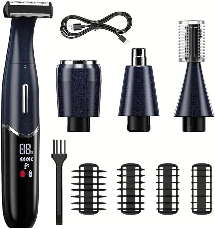 Haircut Precision Shaver Men Bikini Line Sensitive Razor Balls Eggs Hair Shaving Trimmer Face Beard Clipper