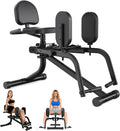 Hip Adduction Abduction Machine by SEWD – Home Gym Inner/Outer Thigh Trainer for Strength Training, Two in One Compact Glute & Thigh Workout Equipment.