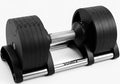 SQUATZ Adjustable Dumbbells with Quick Weight Change, Space-Saving Dumbbell Set with Anti‑Slip Handle, Secure Locking System, Heavy‑Duty Plates & Base for Home Workout and Strength Training