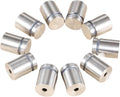 Standoff Fixings， 20Pcs Standoff Fixings,Stainless Steel Advertising Sign Standoff Screws Bolts Holder Advertisement Nails Mounts Screws 19x25mm