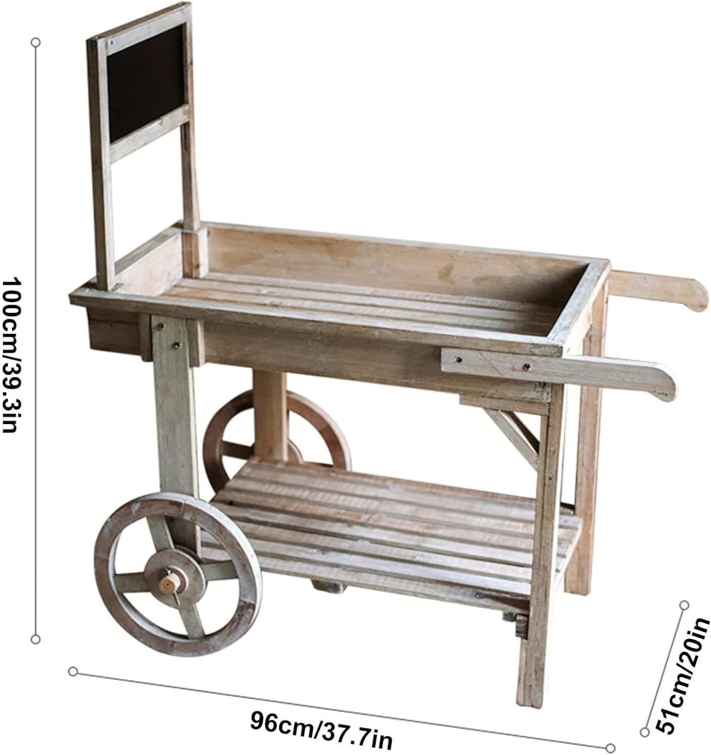 Potting Bench Table,Garden Potting Table, Outdoor Garden Potting Bench Open Shelf Wooden Garden Potting Bench Decorate Plant Gardening Workstation for Flower Shop Courtyard Coffee Shop Display Stand