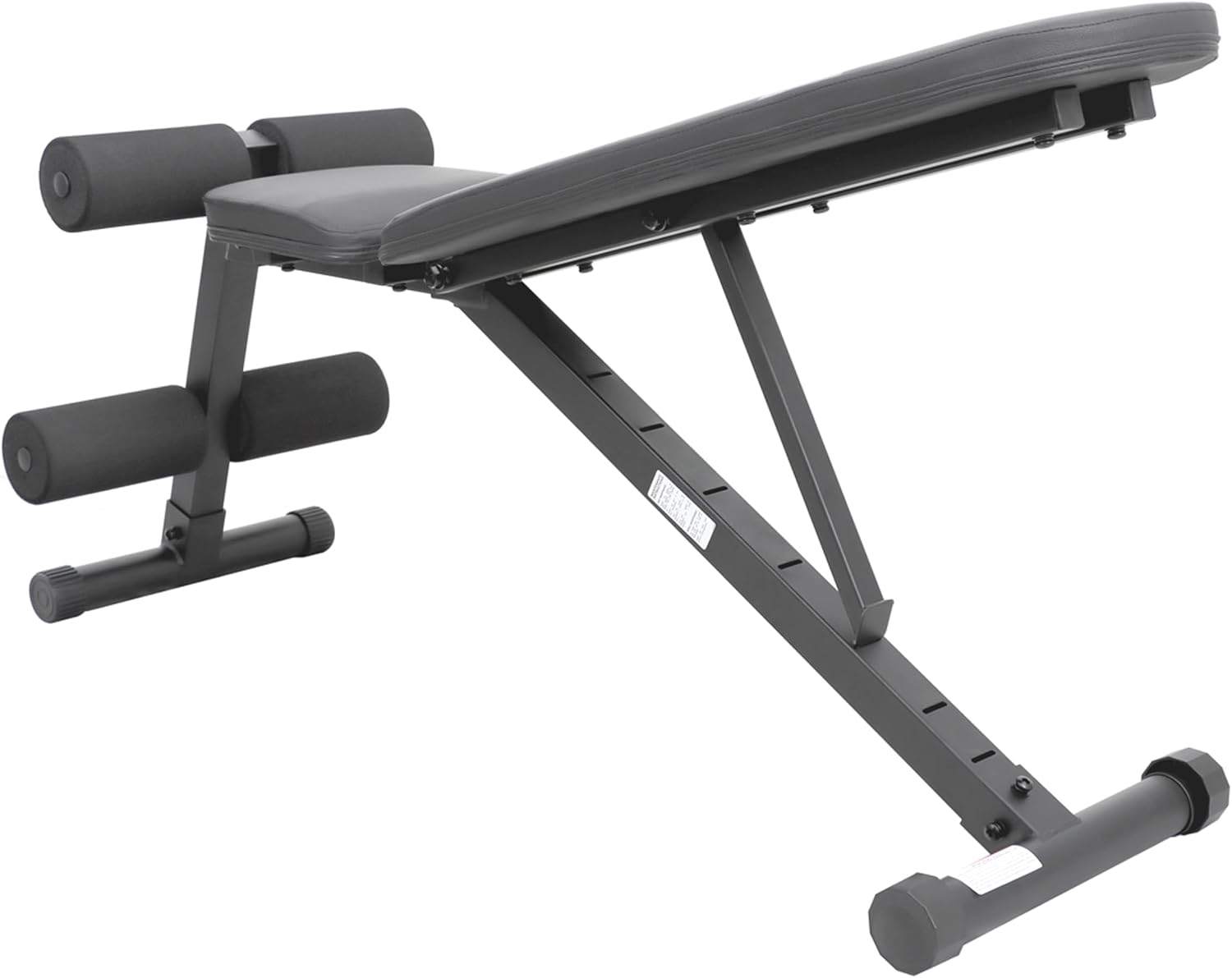 Sunny Health & Fitness Adjustable Weight Bench for Home Gym Strength Training, Incline/Decline, Multi-Position, High Weight Capacity