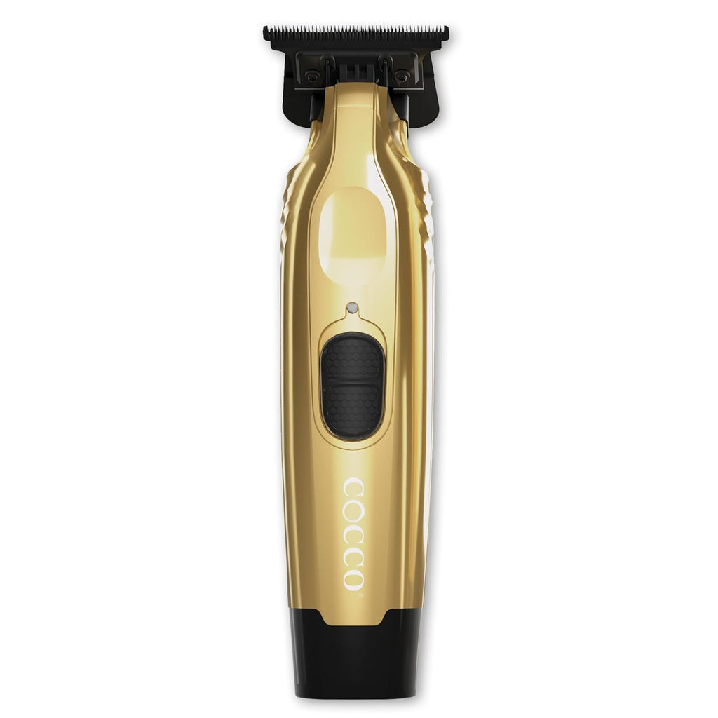 Cocco Veloce Pro Trimmer, Digital Gap Ambassador DLC Blade Edger | High-Torque Brushless BLDC Motor, Cordless, All-Metal Design, Lithium-Ion Battery, Charging Base Included