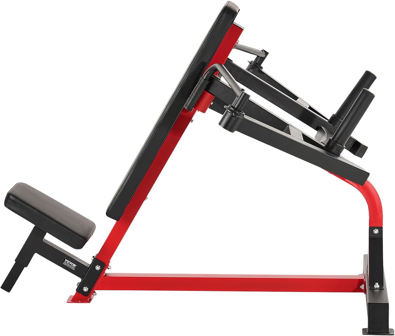 VEVOR Chest Press Machine, Bench Press Set, Adjustable Flat Incline Bench with Independent Converging Arms, Upper Chest Equipment, Fitness Home Gym Equipment Chest