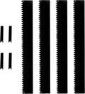 Tie Down 48 inch x 8 inch Metal Landscape Edging Kit, 4 Steel Plates & 4 Steel Connectors - 16 Total Linear feet, for Garden Edging Border, Flowerbeds & Paver Edge, Enhance Landscaping & Flower Beds