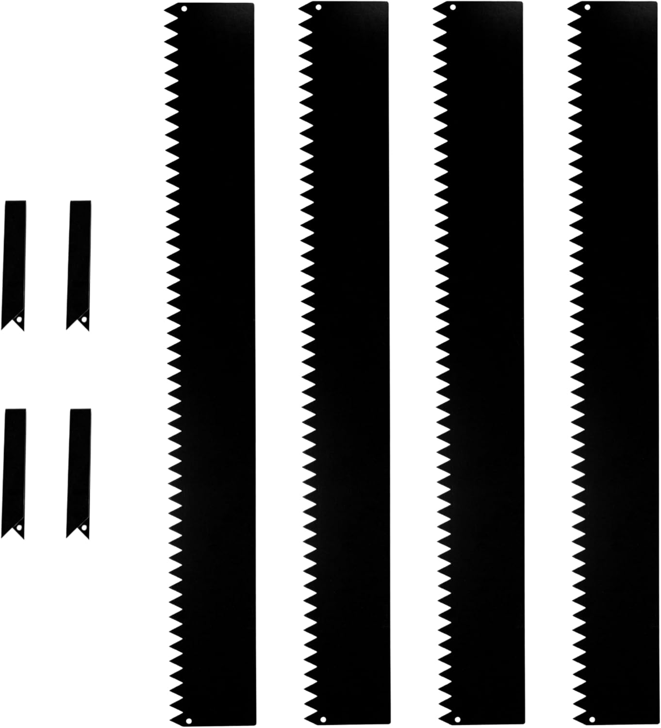 Tie Down 48 inch x 8 inch Metal Landscape Edging Kit, 4 Steel Plates & 4 Steel Connectors - 16 Total Linear feet, for Garden Edging Border, Flowerbeds & Paver Edge, Enhance Landscaping & Flower Beds