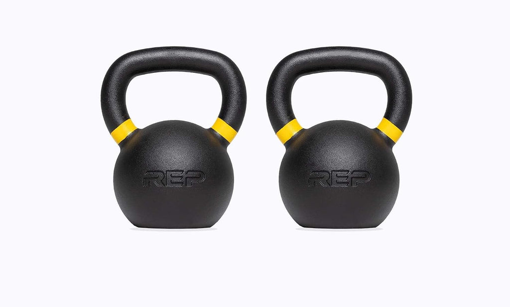 REP Fitness Kettlebell Set and Singles, 4kg to 24kg, 9lb to 53lb Weight Range, Cast Iron, Strength Exercise Training, Home Gym, Power Workout Equipment, Free Weights, Dumbbell Alternative