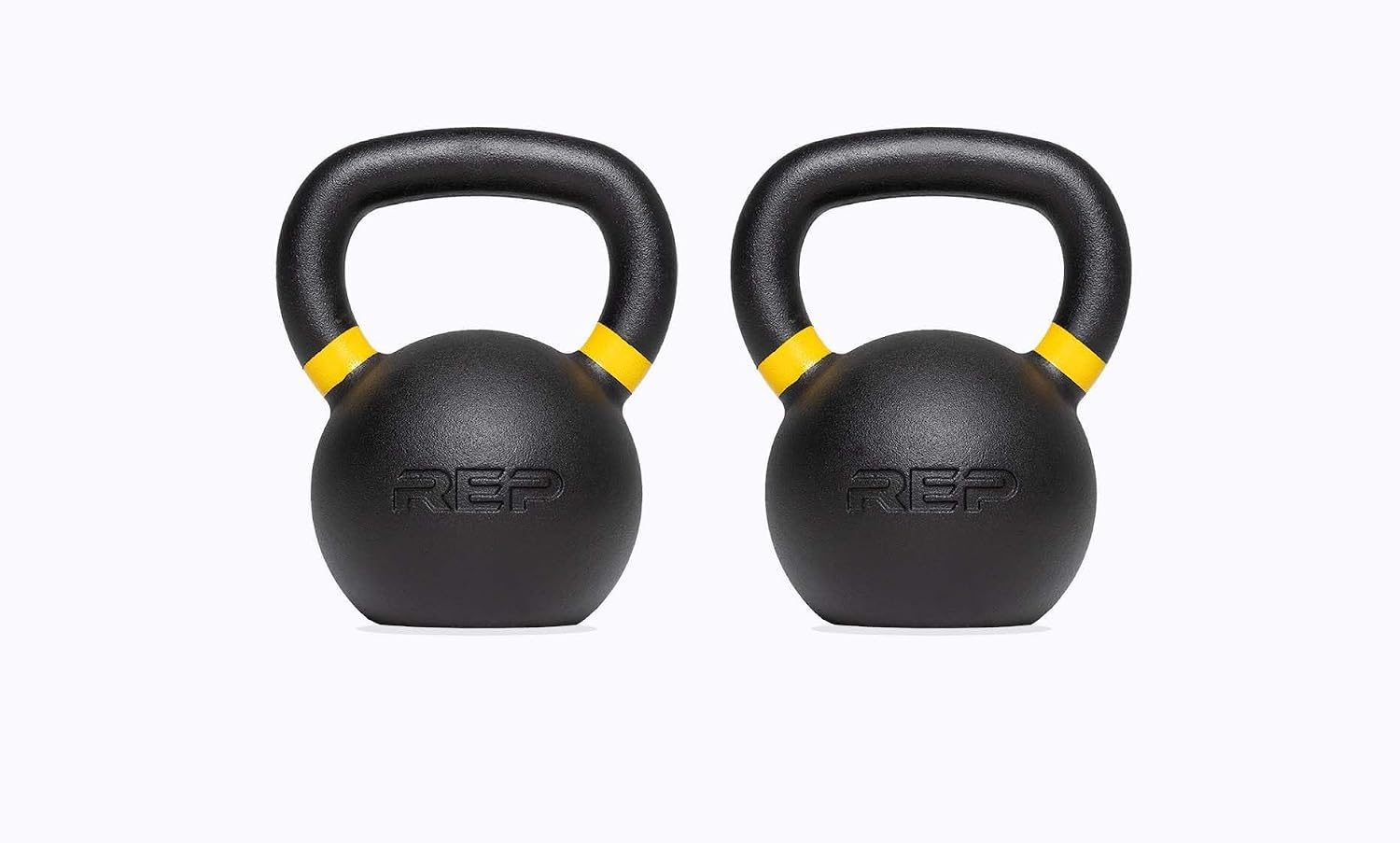 REP Fitness Kettlebell Set and Singles, 4kg to 24kg, 9lb to 53lb Weight Range, Cast Iron, Strength Exercise Training, Home Gym, Power Workout Equipment, Free Weights, Dumbbell Alternative