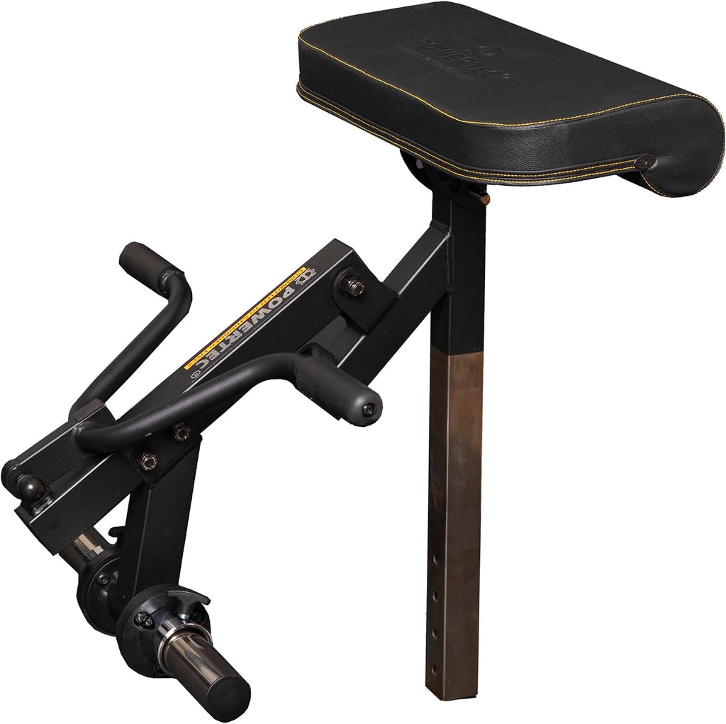 Powertec Fitness Workbench Curl Weight Machine Attachments, 200 lbs. Capacity - Effective Bicep Exercise Equipment for All Powertec Workbenches - Premium Home Gym Accessories