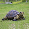 Large Realistic Garden Turtle Statue, Lifelike Turtle Garden Statue for Garden Ornament or Courtyard Decoration, Turtles for Lawn, Yard, Patio, Pond Decor