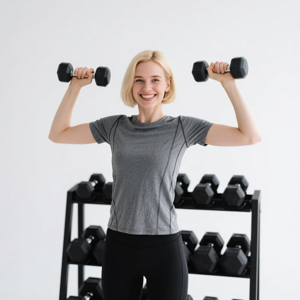 350/450/550 lbs Hex Weight Dumbbells Sets with Rack Rubber Encased Dumbbell Free Weights Set for Home Gym Weight Rack with Dumbbells Set