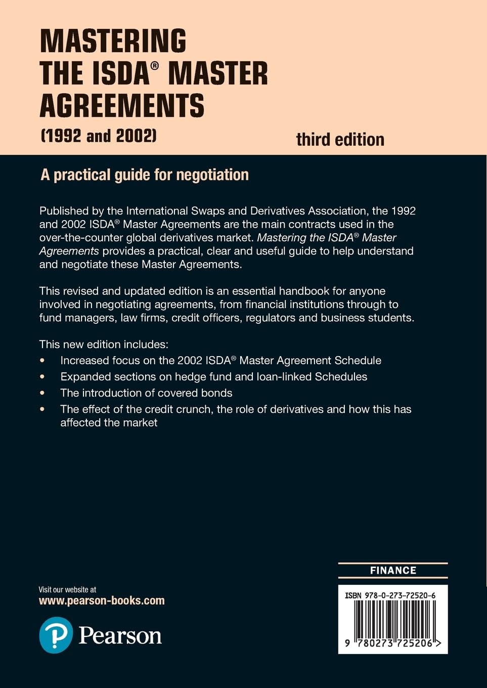 Mastering the ISDA Master Agreements: A Practical Guide for Negotiation (The Mastering Series)