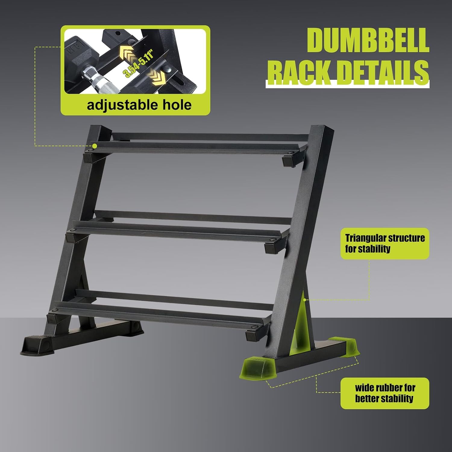 550LB 450LB 350LB Dumbbell Set with Rack Rubber Coated Dumbbells 5-50 Hex Weights Dumbbells Set for Home Workout Complete Weight Set with Rack Heavy