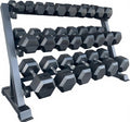 350/450/550 lbs Hex Weight Dumbbells Sets with Rack 5-45lbs Rubber Gym Equipment Coated Dumbbell Free Weights Set for Home Exercises Set of Weights Dumbbells and Rack