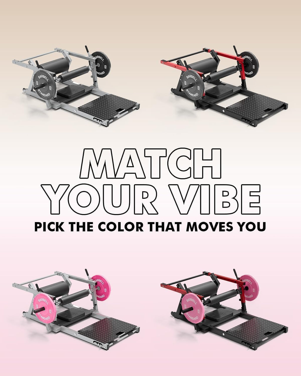 GMWD Hip Thrust Machine, 800LBS Plate-Loaded Glute Bridge Machine with Weight Holder, Heavy Duty Butt Exercise Equipment for Glute Muscles Building and Butt Shaping, Adjustable Footboard(R100LB
