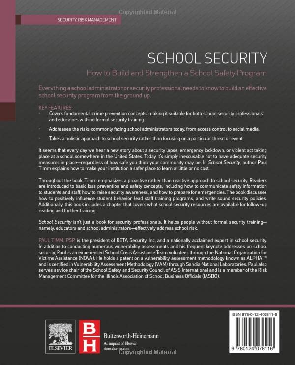 School Security: How to Build and Strengthen a School Safety Program