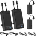 2 Rechargeable Battery Packs for Reclining Furniture, 2500mAh Universal Wireless Recliner Battery Charger for Electric Recliner, Sofas, Lift Chairs, Couch, 2-Pin Connection Reclining Furniture