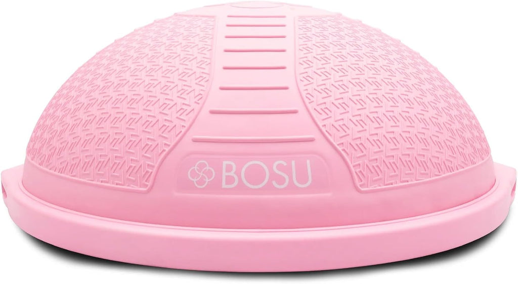 BOSU Nexgen Balance Trainer, Half-Ball Training Equipment, 65 cm Diameter, 300 lb Capacity - Burst-Resistant Stability Exercise Tool w/Non-Slip Base, Includes Hand Pump, Commercial-Grade